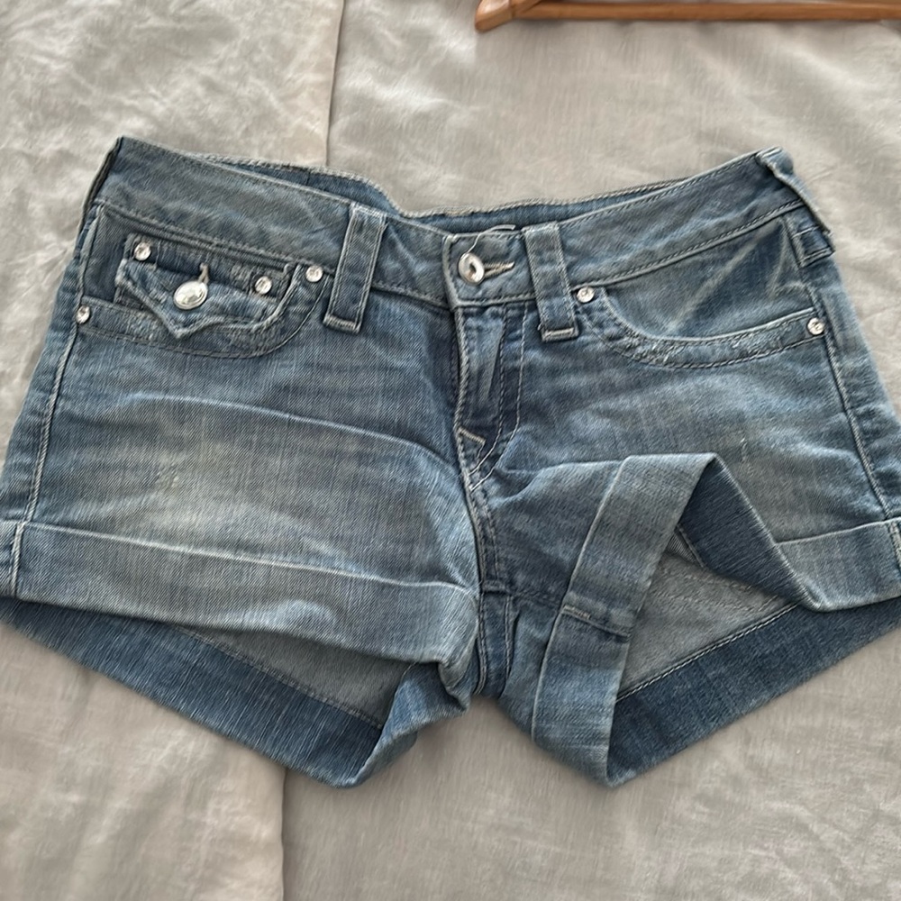 True religion Jean shorts